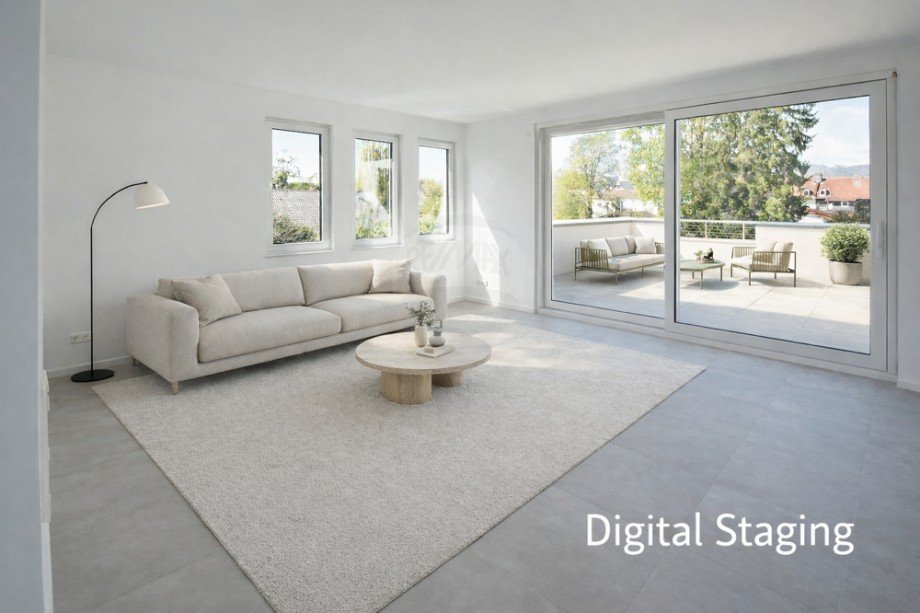 Wohnzimmer Penthousewohnung Bad Homburg vor der H�he / Kirdorf