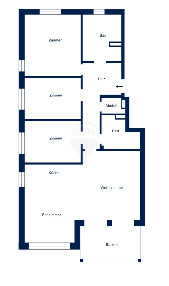 Grundriss-Wohnung-Nr.-12 Etagenwohnung Oberursel