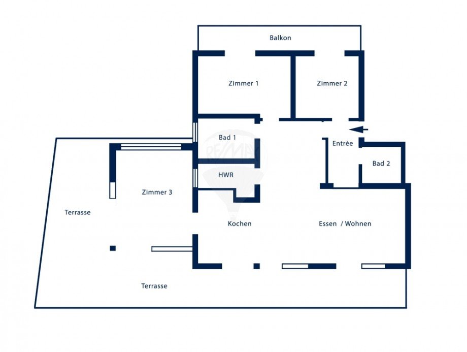 Grundriss Terrassenwohnung Bad Homburg vor der H�he