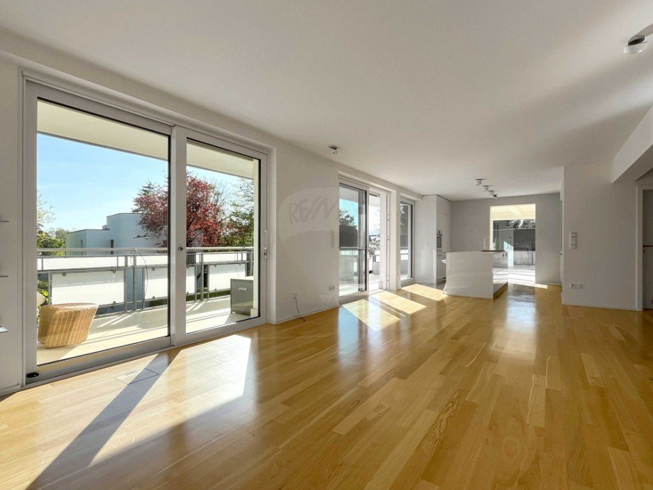 K�che, Essbereich, Wohnzimmer Terrassenwohnung Bad Homburg vor der H�he