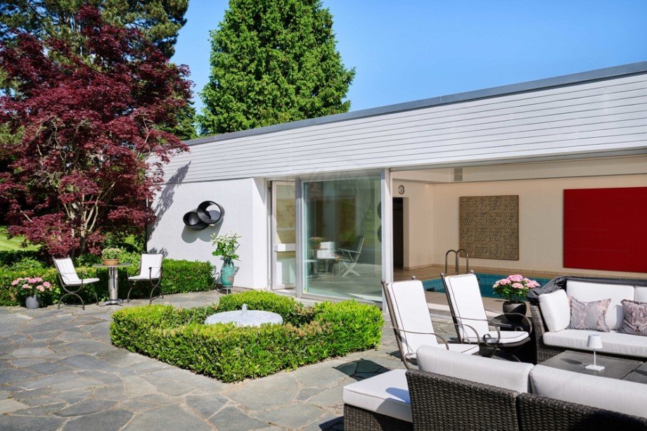 Poolhaus & Terrasse Villa Bad Homburg